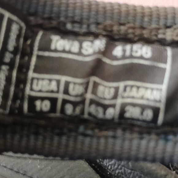 Teva Hurricane Hiking Blue Spandal Outdoors Sport Mens Size 10. FL - Picture 6 of 6